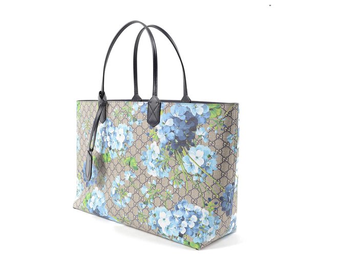 Gucci tote reversible blooms new Multiple colors Leather  ref.260468