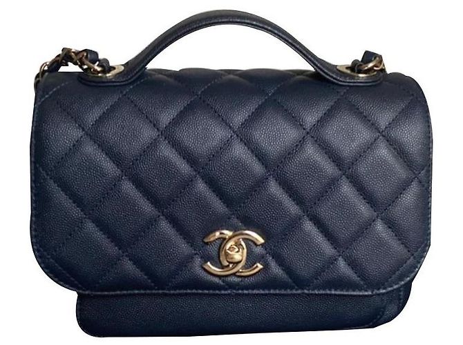 Chanel business affinity Navy blue