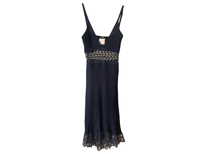 Chanel Kleid schwarz Viscose