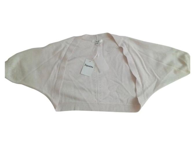 Repetto Bolero Lachsrosa aus Kaschmir Pink
