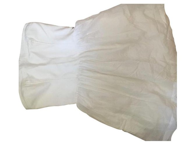 Tommy Hilfiger Dresses White Cotton  ref.261115