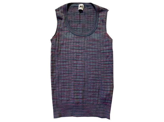 Chaleco M Missoni de lana azul