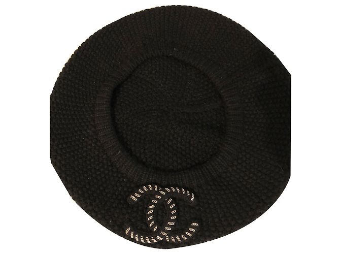 Chanel cappelli Nero Cachemire
