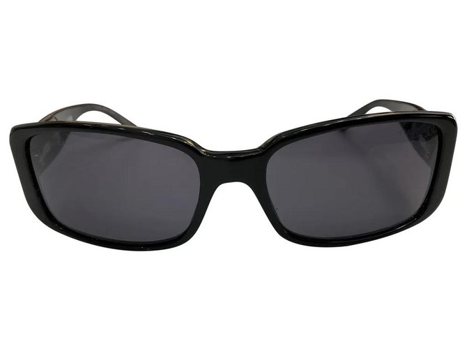 Chanel Oculos escuros Preto Plástico  ref.261739