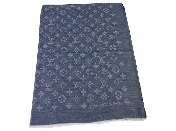 Louis Vuittons tägliches Monogramm gestohlen Mehrfarben Seide Baumwolle Wolle  ref.261761