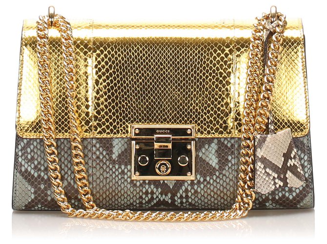 GUCCI GG Supreme Holiday Collection Chain Shoulder Bag snake print ｜Product  Code：2109400131432｜BRAND OFF Online Store