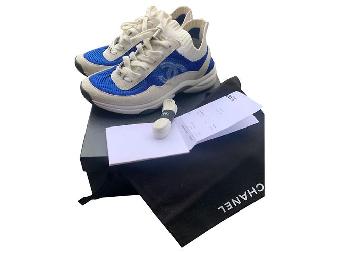 Chanel Tênis Azul
