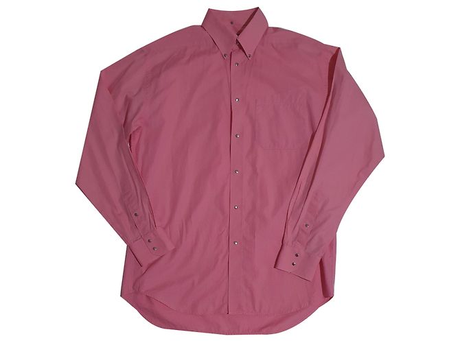 Camicia Thierry Mugler in cotone rosa