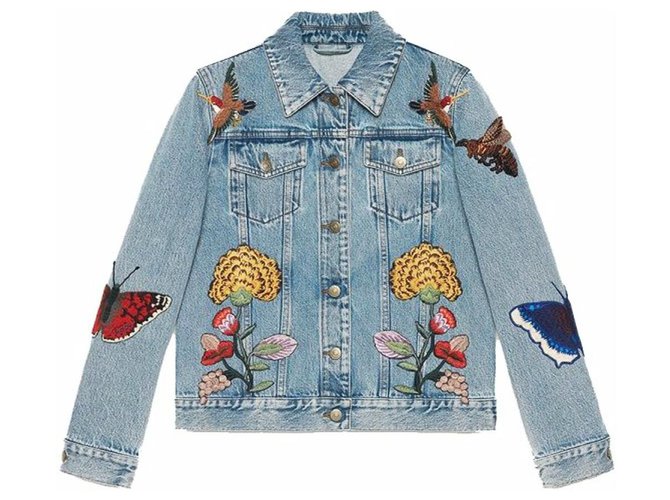 Blind for shops love denim jacket