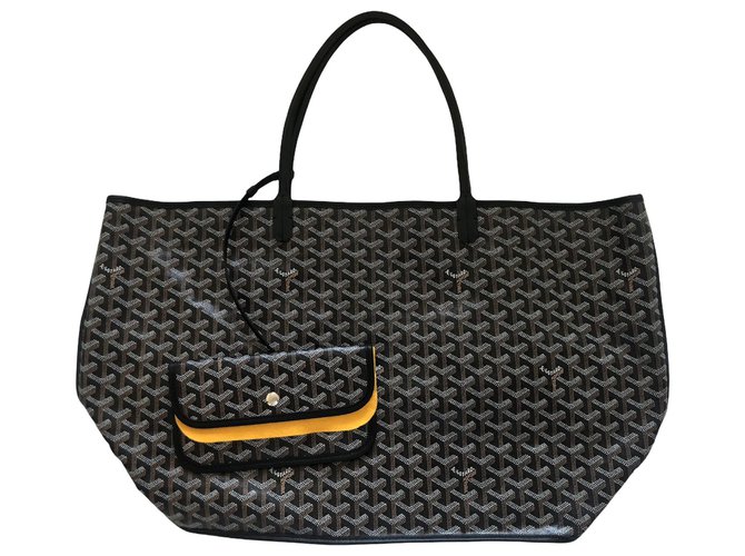 Brand New Goyard Anjou Mini Black Tan REVERSIBLE, Luxury, Bags
