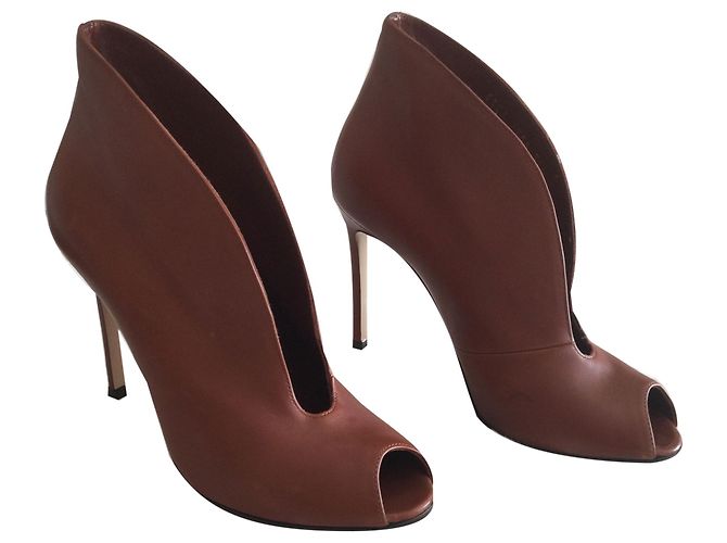 Prenda de punto de cuero Gianvito Rossi