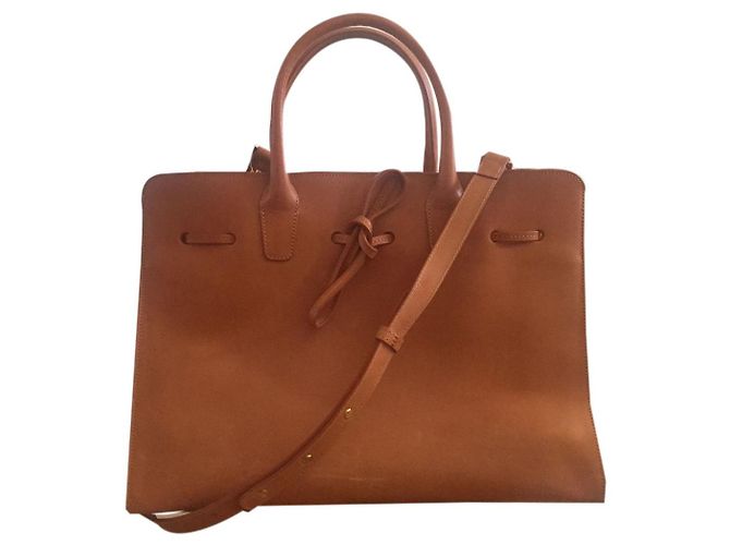 Mansur Gavriel Bolsa de sol cammello
