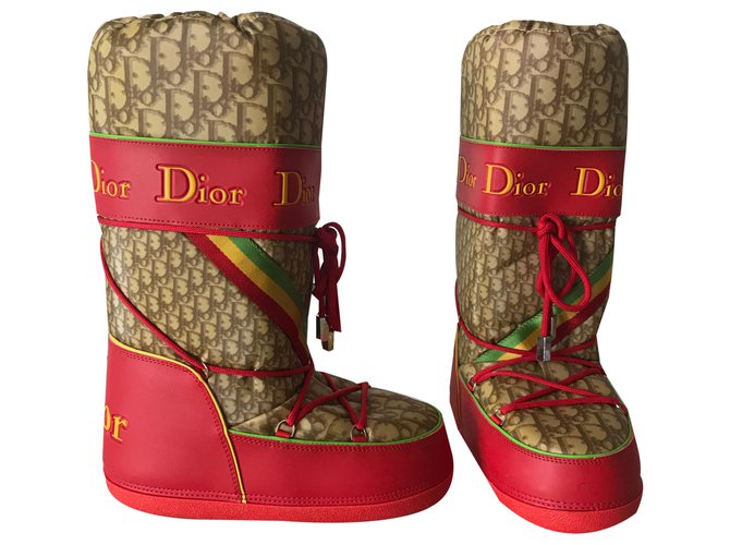 Dior boots Toile Multicolore  ref.262291