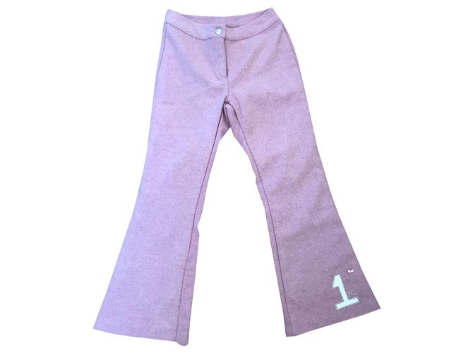 Dior Pants Pink Wool  ref.262349