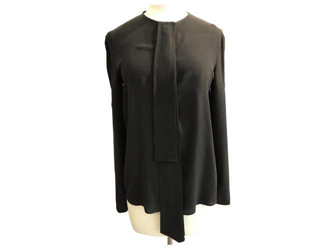 Givenchy blouse Black Silk  ref.262606