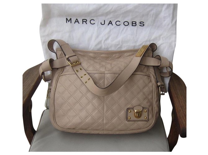 Marc Jacobs Handbags Beige Leather  ref.262643