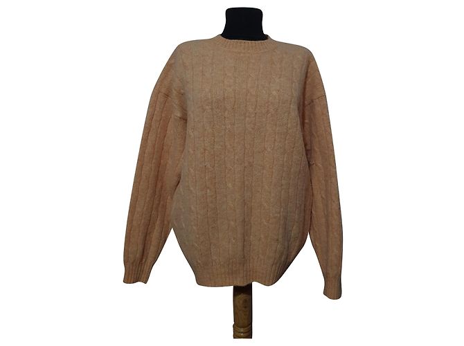 Autre Marque Jersey Benetton de lana color melocotón 