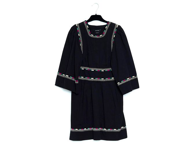 Isabel Marant BLACK ETHNIC CHIC FR38 Schwarz