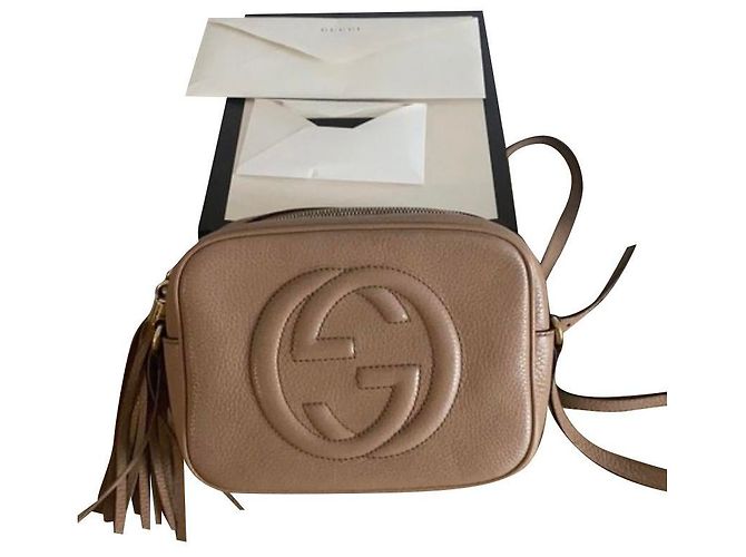Dionysus Gucci Soho Leder Handtasche Caramel Karamell