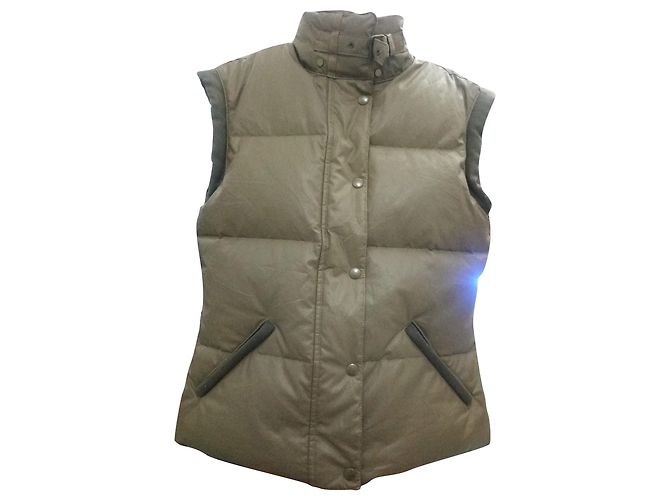 Chaqueta sin mangas Belstaff Khaki Caqui