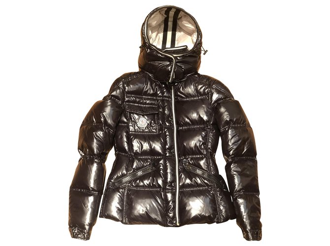 Moncler Quincy Black Polyester  ref.263545