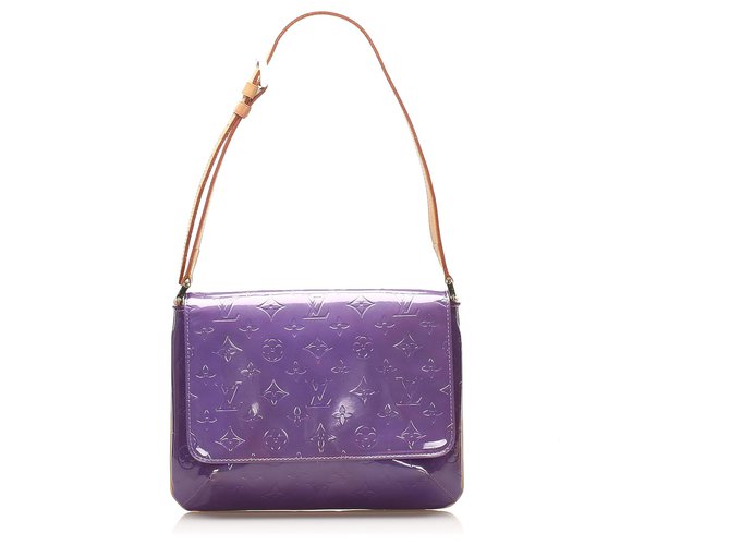 Louis Vuitton Louis Vuitton Thompson Street Purple Vernis Leather