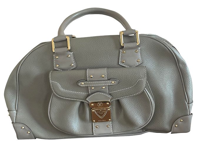 Louis Vuitton Suhali Handtasche aus Leder Taupe