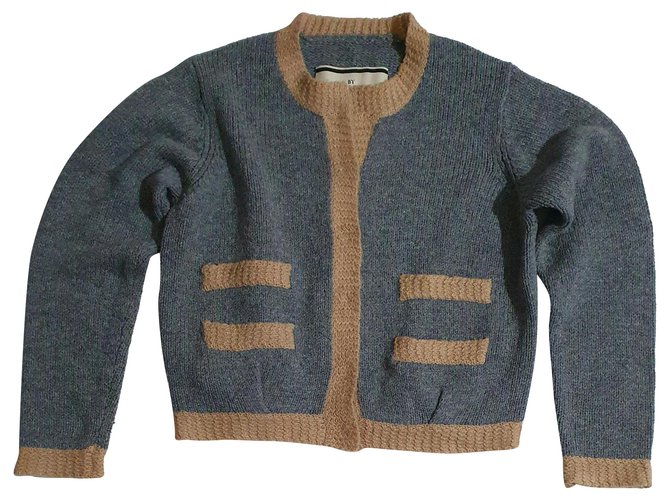 By Malene Birger Knitwear Grey Wool  ref.263671