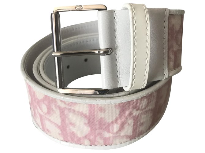 Dior Belts Pink Cloth  ref.263727