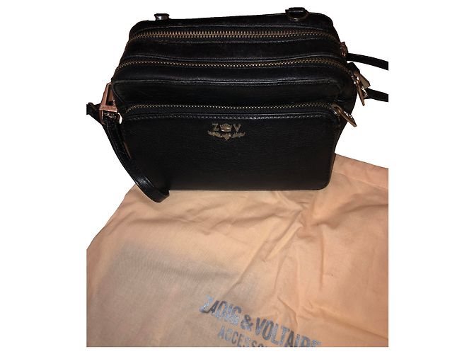 Borsa Boxy Zadig & Voltaire in pelle nera Nero