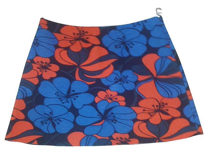 Saia curta floral Marni Multicor