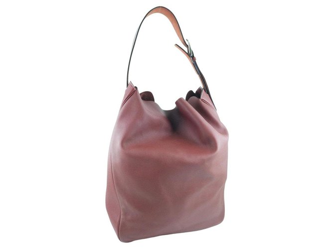 Hermès Shoulder bag Brown Leather  ref.264409