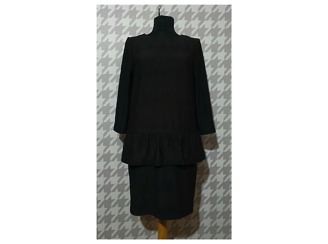 Ganni Kleid schwarz