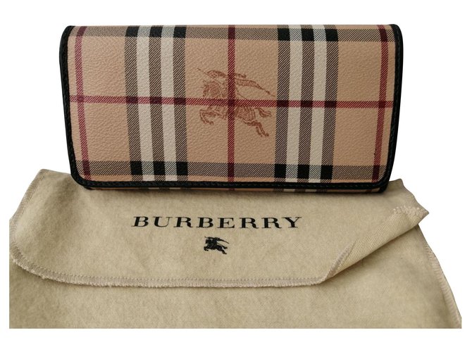 Burberry Wallets Brown Leather  ref.264707