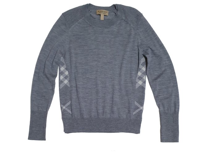 Burberry Knitwear Grey Wool  ref.264769