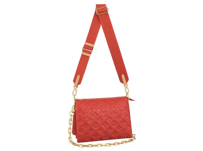 Louis Vuitton LV Coussing bag new Red Leather  ref.264803