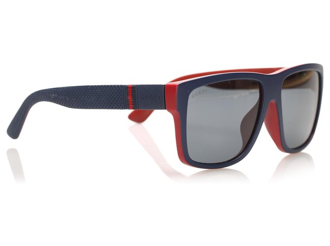 gucci black square sunglasses