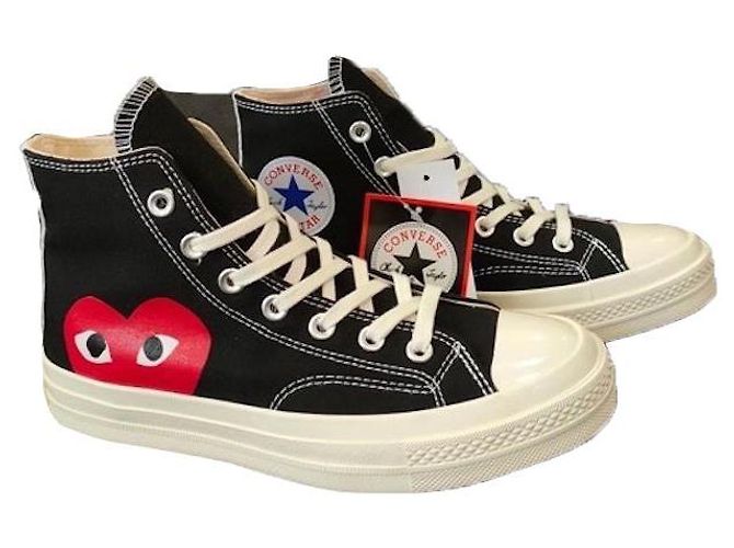 Converse  x play comme des garçons