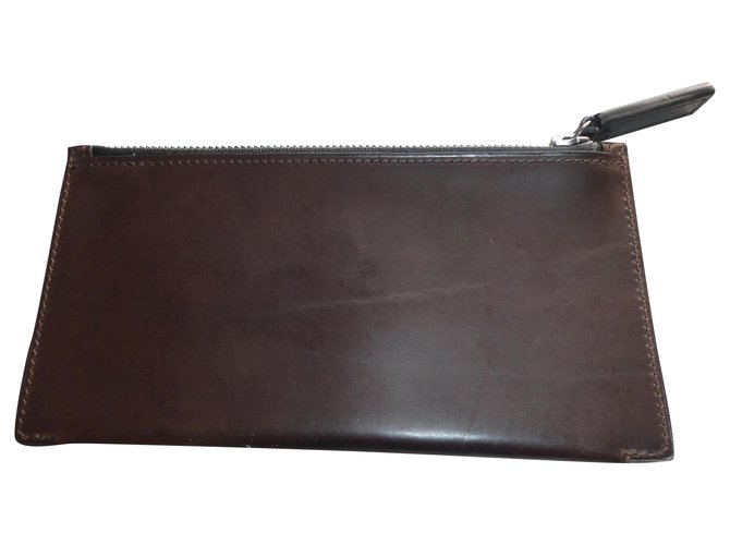 authentic berluti leather pouch credit card holder  ref.265267