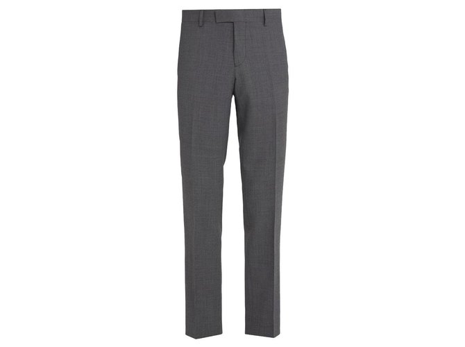 Tiger Of Sweden upperr of Sweden new formal pants Grey Cotton Polyester Wool  ref.265271