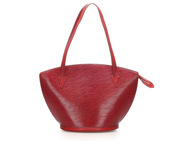 Louis Vuitton Red Epi Saint Jacques GM Long Strap Leather  ref.265543