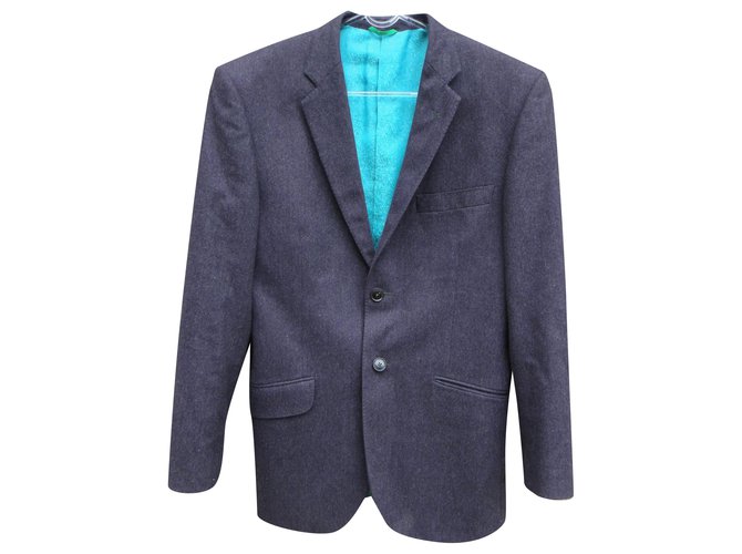 Autre Marque Oswald Boaten Bespoke t jacket 48 Purple Wool  ref.265689