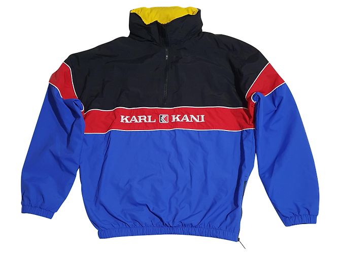 Autre Marque Karl Kani Sweatshirtjacke XL Nylon Polyester Mehrfarben
