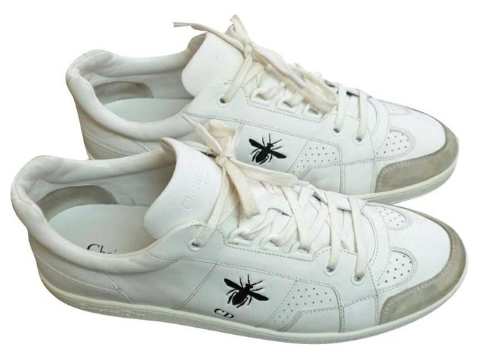 Dior Sneakers White Leather  ref.265867
