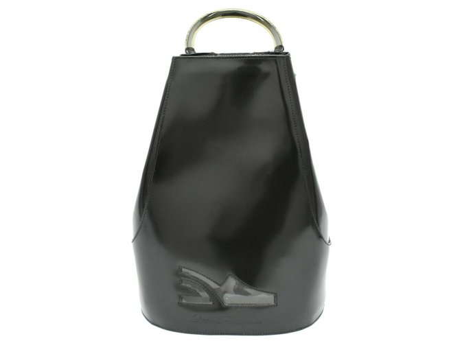 Salvatore Ferragamo Backpack Black Leather  ref.265960