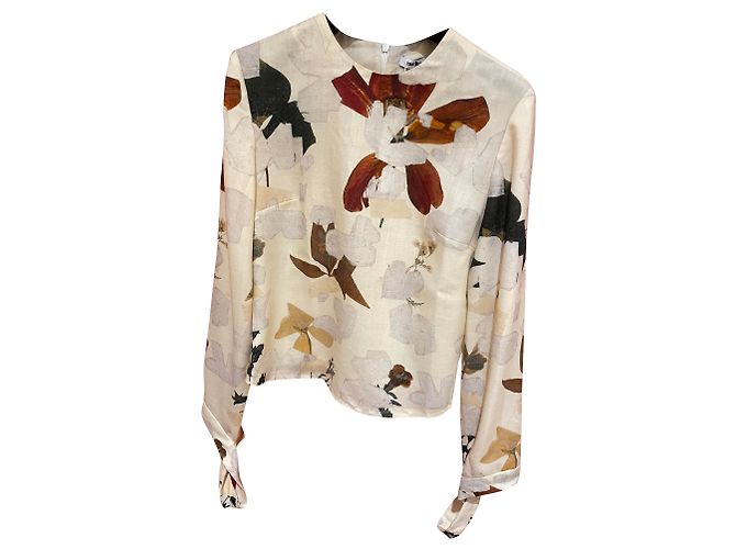 Top estampado Cacharel Amarelo Multicor 