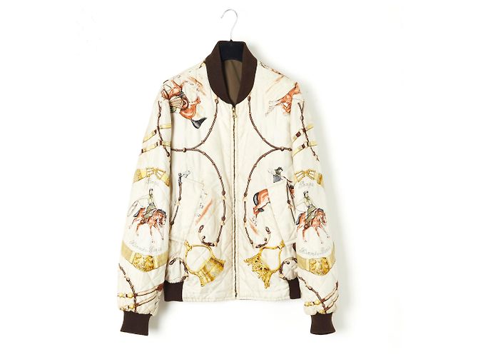 Hermès PAMPA SQUARE OVERSIZE Cream