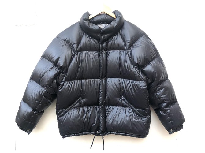 Moncler Coats, Outerwear Black Polyamide  ref.266244