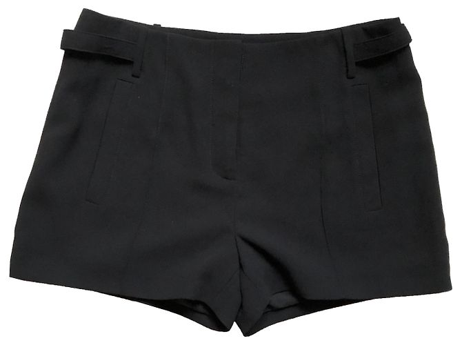 Alexander Wang Shorts Hochtailliert Schwarz