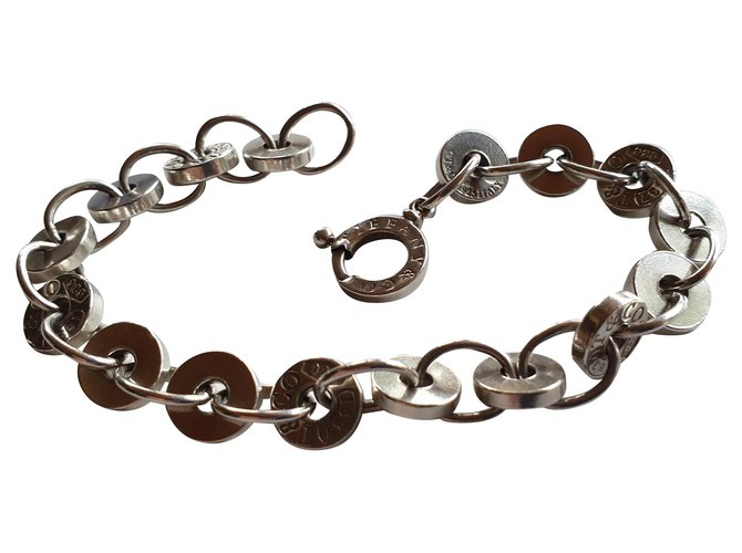 Tiffany & Co Circle Bracelet 1837 in silver Silvery  ref.266315